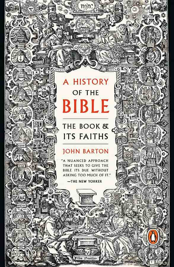 book cover for A History of the Bible