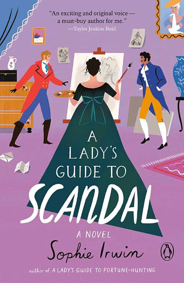 book cover for A Lady’s Guide to Scandal