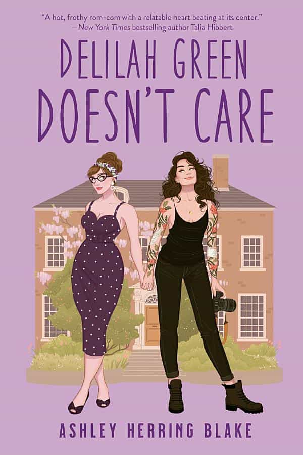 book cover for Delilah Green Doesn’t Care