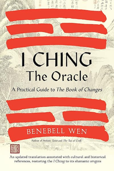 book cover for I Ching, the Oracle