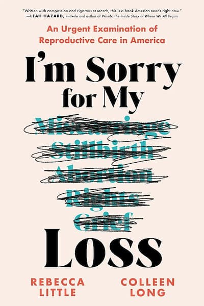 book cover for I’m Sorry for My Loss