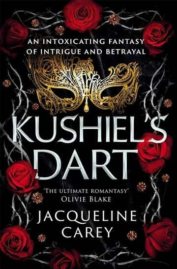 book cover for Kushiel’s Dart