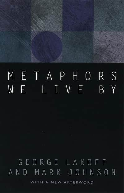 book cover for Metaphors We Live By