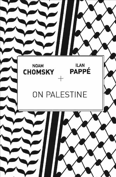 book cover for On Palestine