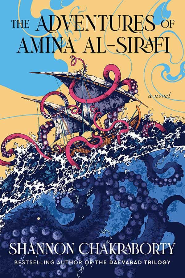 book cover for The Adventures of Amina al-Sirafi