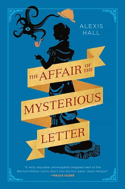 book cover for The Affair of the Mysterious Letter