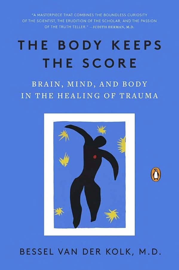book cover for The Body Keeps the Score