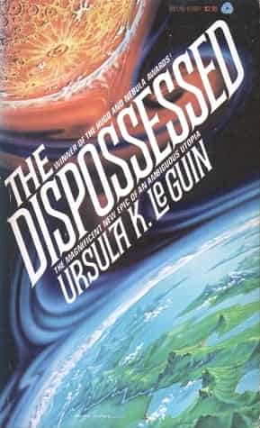 book cover for The Dispossessed
