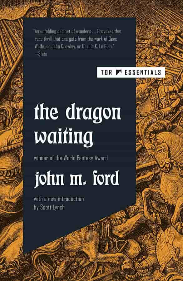 book cover for The Dragon Waiting