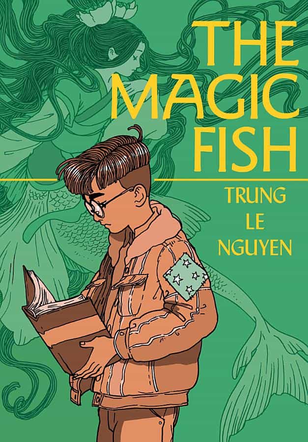 book cover for The Magic Fish