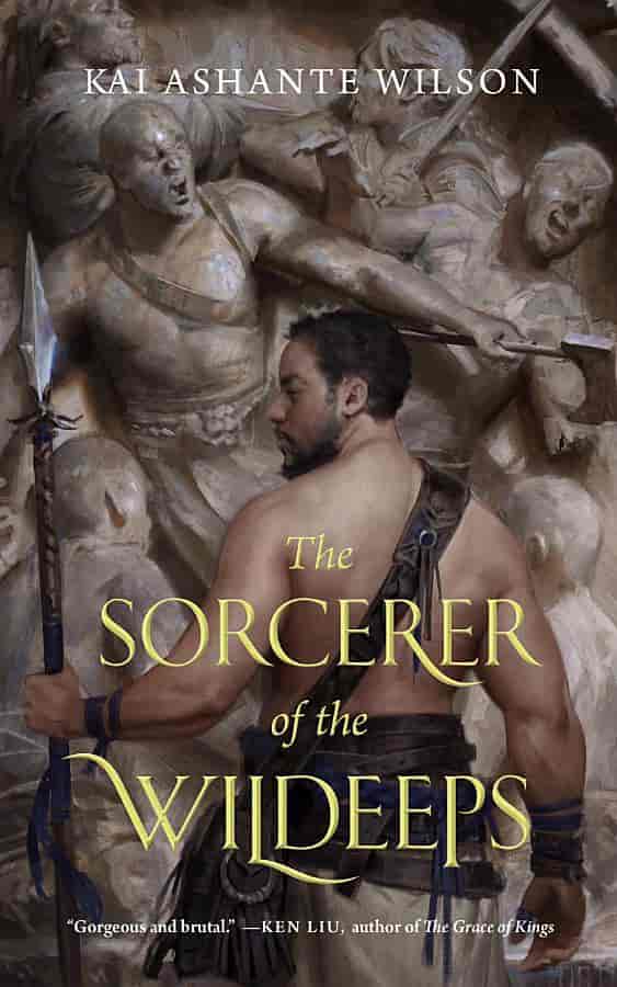 book cover for The Sorcerer of the Wildeeps