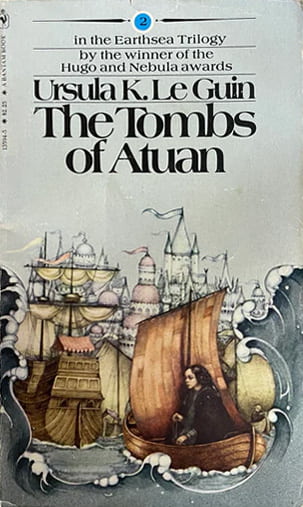 book cover for The Tombs of Atuan