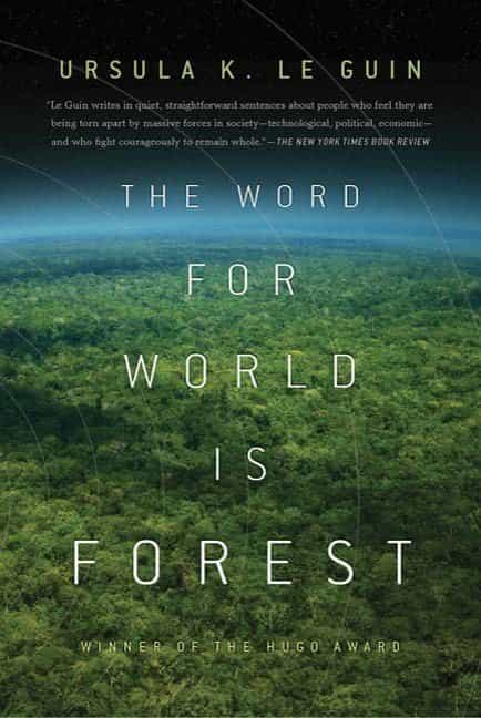 book cover for The Word for World is Forest