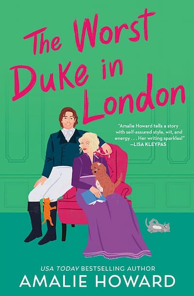 book cover for The Worst Duke in London