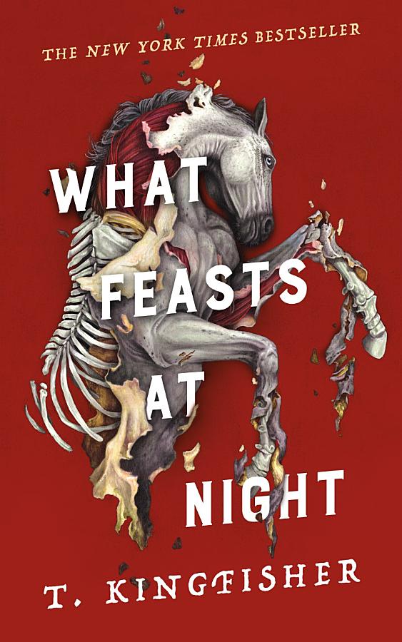 book cover for What Feasts at Night