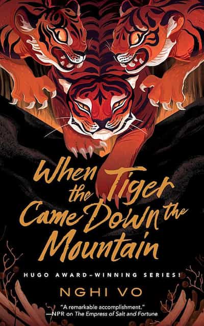 book cover for When the Tiger Came Down the Mountain