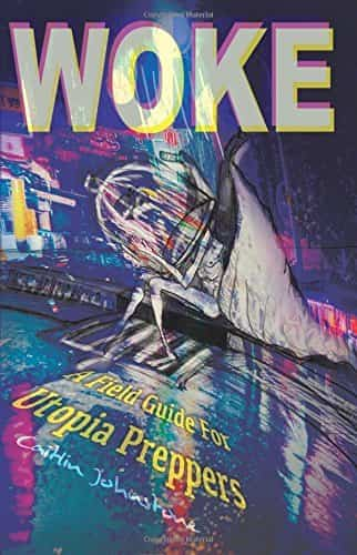 book cover for Woke