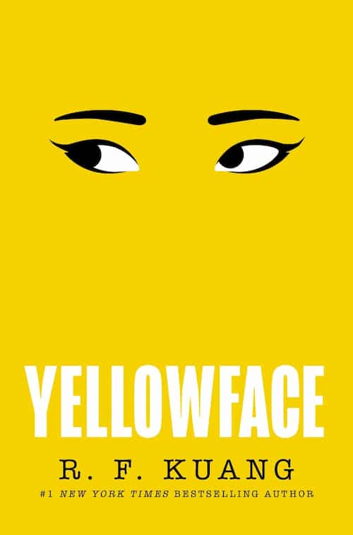 book cover for Yellowface